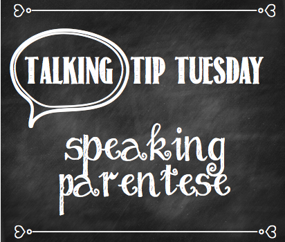 Talking Tip Tuesday: Speaking Parentese