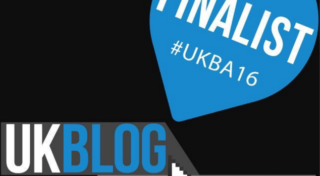 UK Blog Awards Finalist!